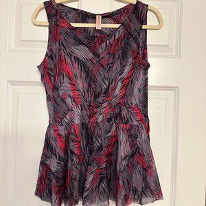 Sweet Pea by Stacy Frati Mesh Peplum Tank